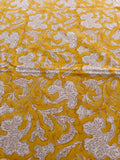 Block Print Tablecloth - Golden Glow