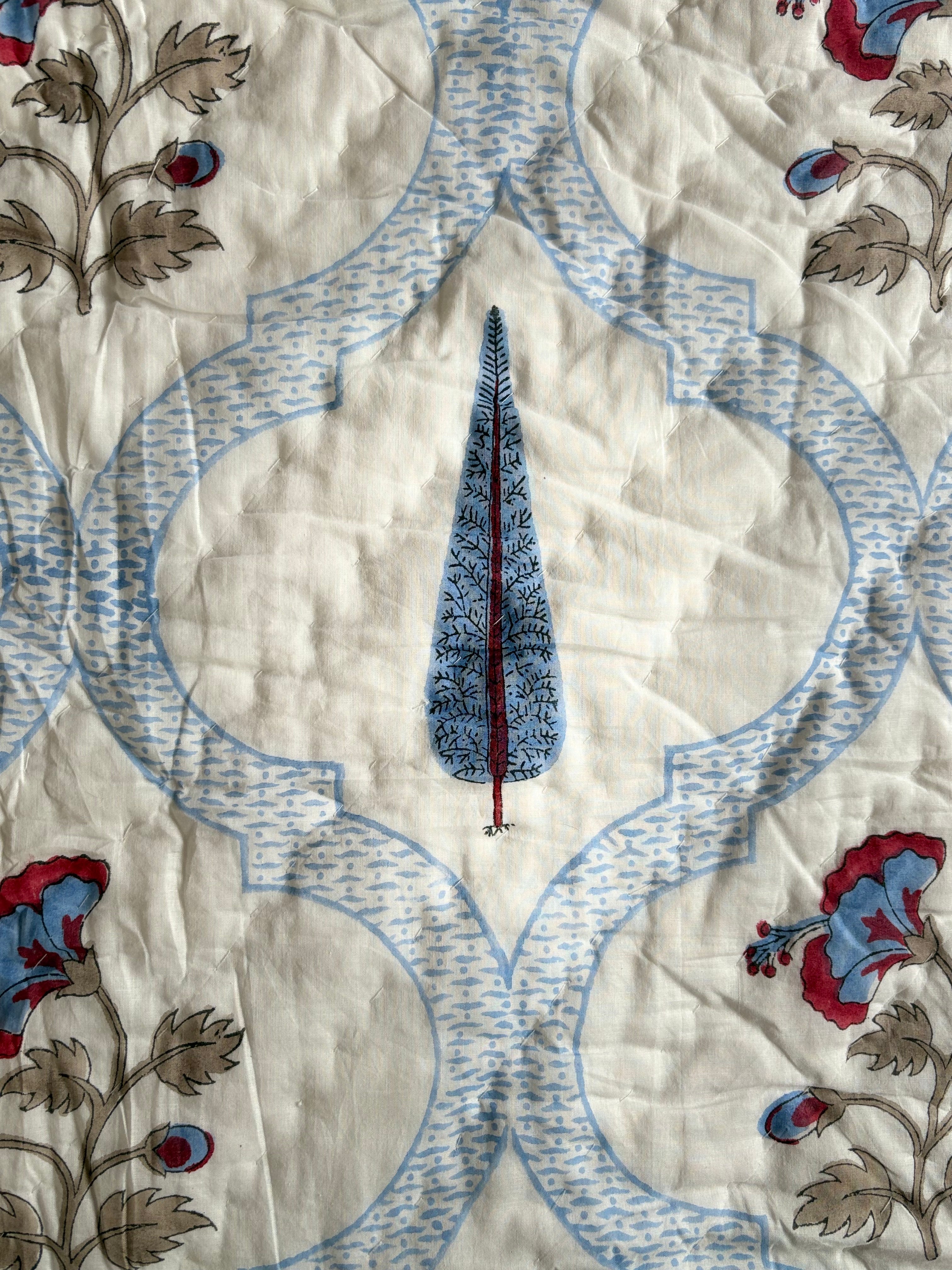 Jaipuri Quilt - Queen Size