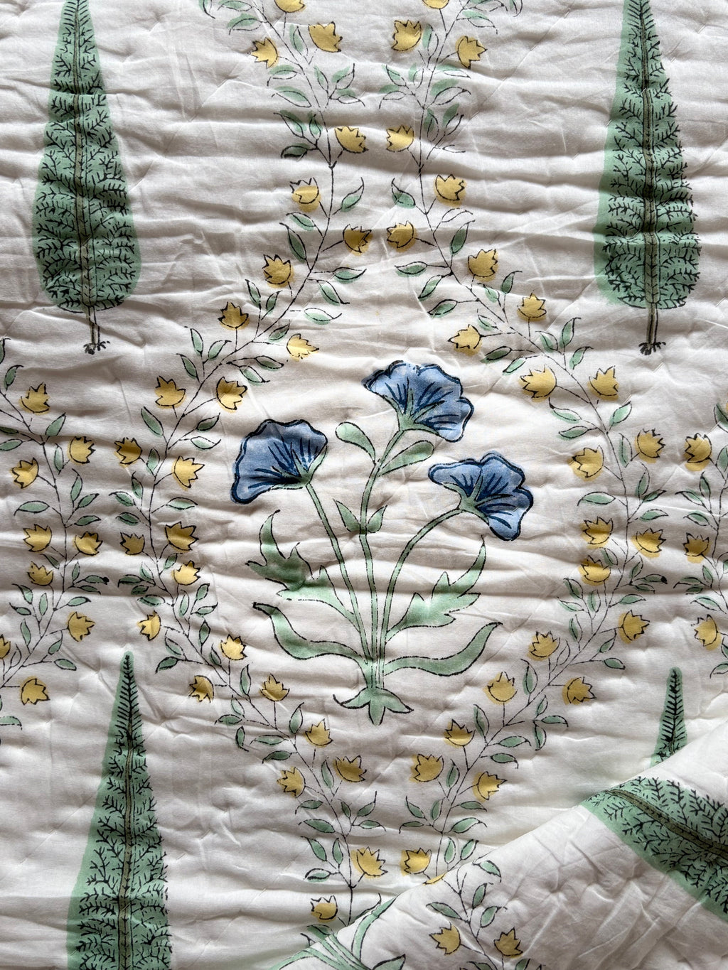 Jaipuri Quilt - Queen Size