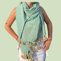 Tussar Silk Seema Stole