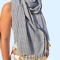 Tussar Silk Seema Stole