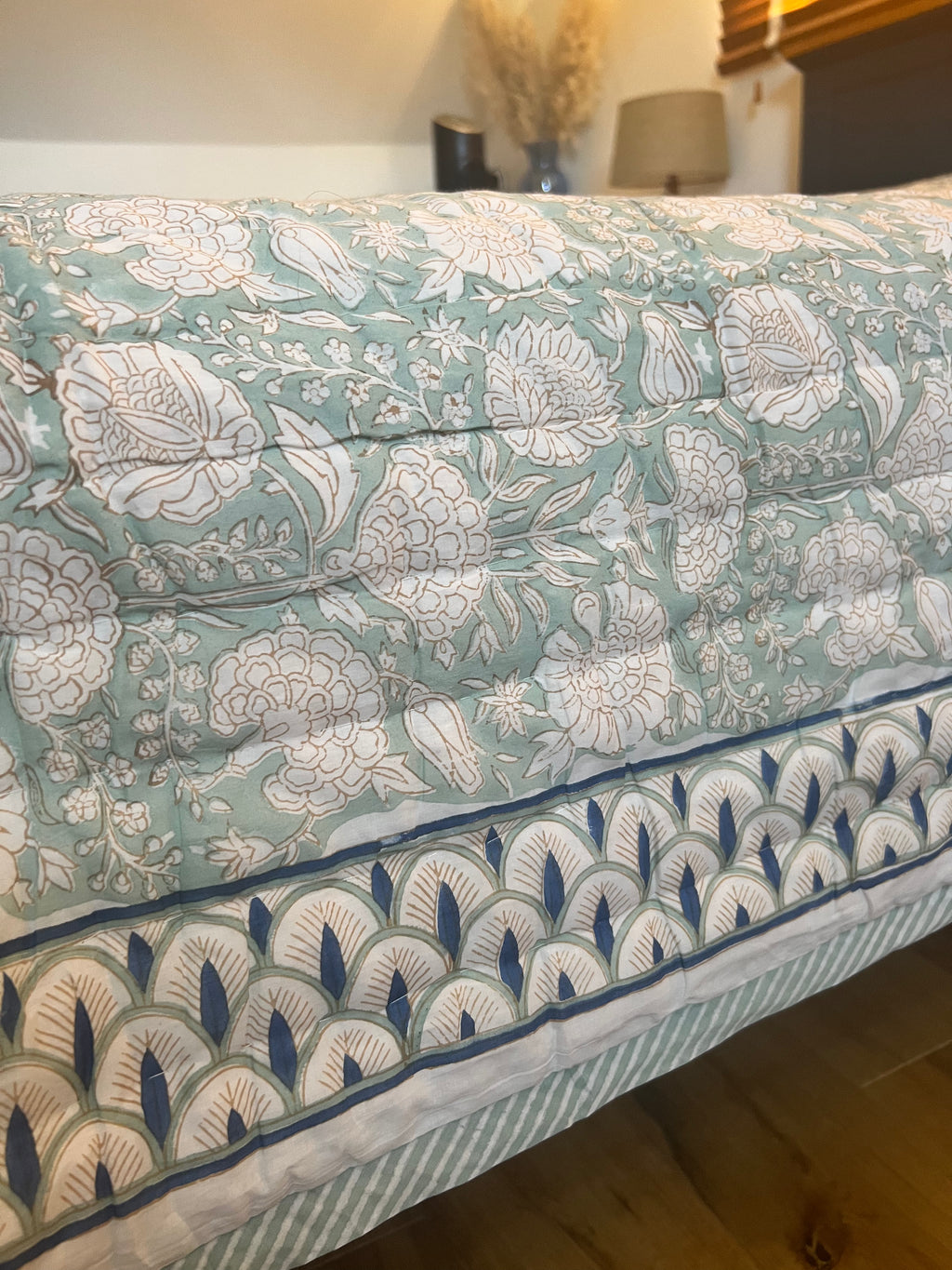 Hand block print Quilt