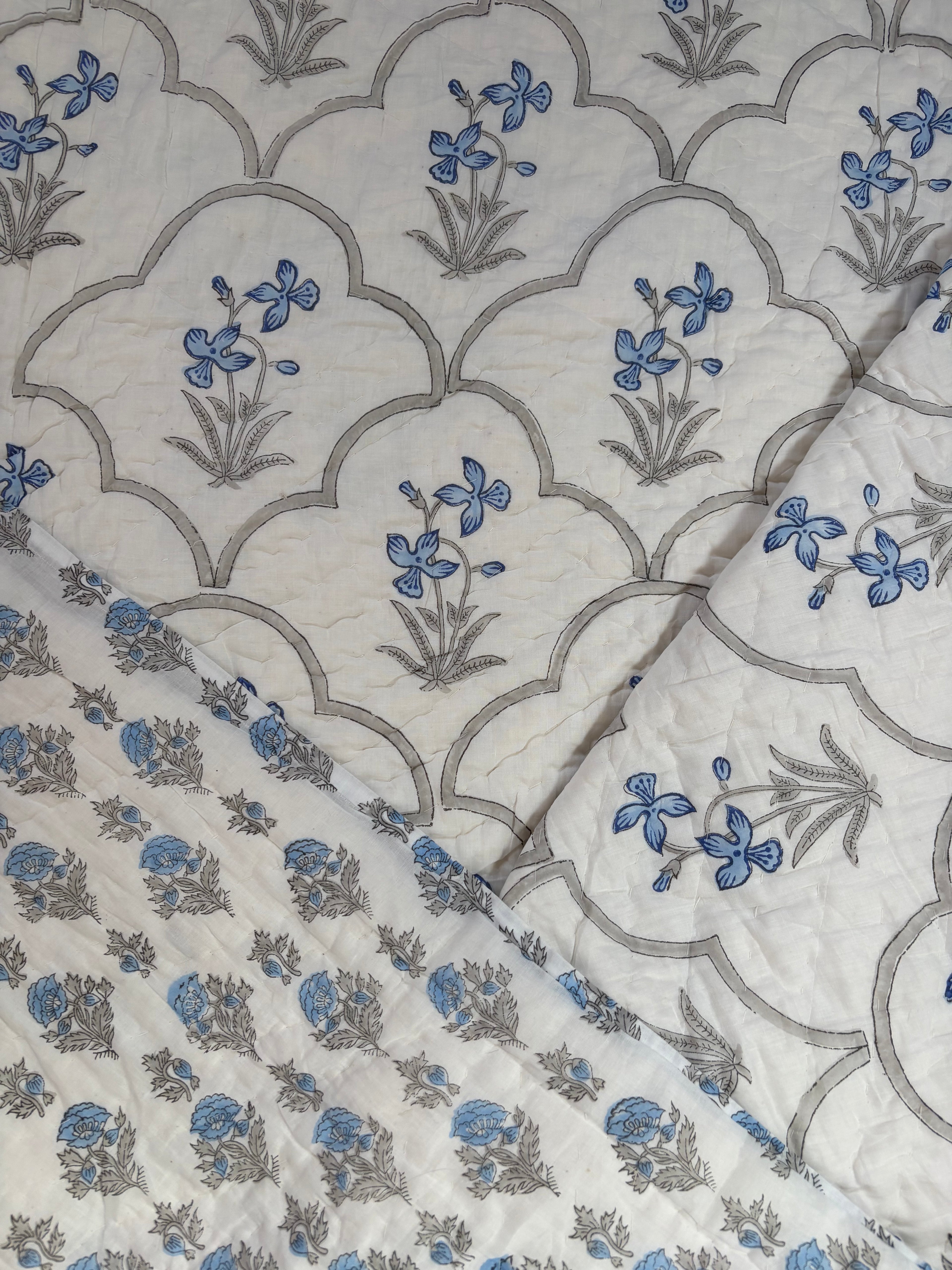 Jaipuri Quilt - Queen Size