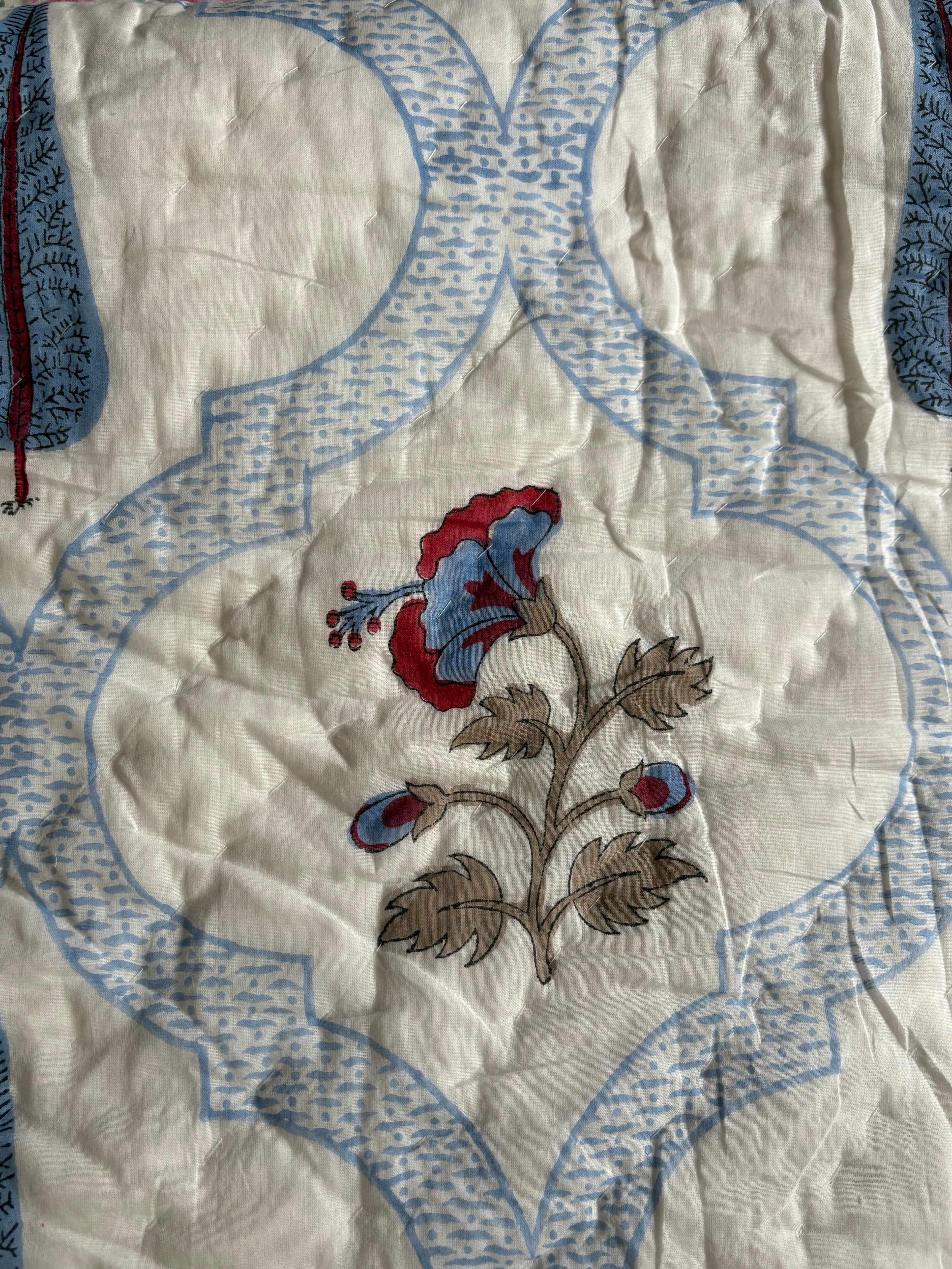 Jaipuri Quilt - Queen Size