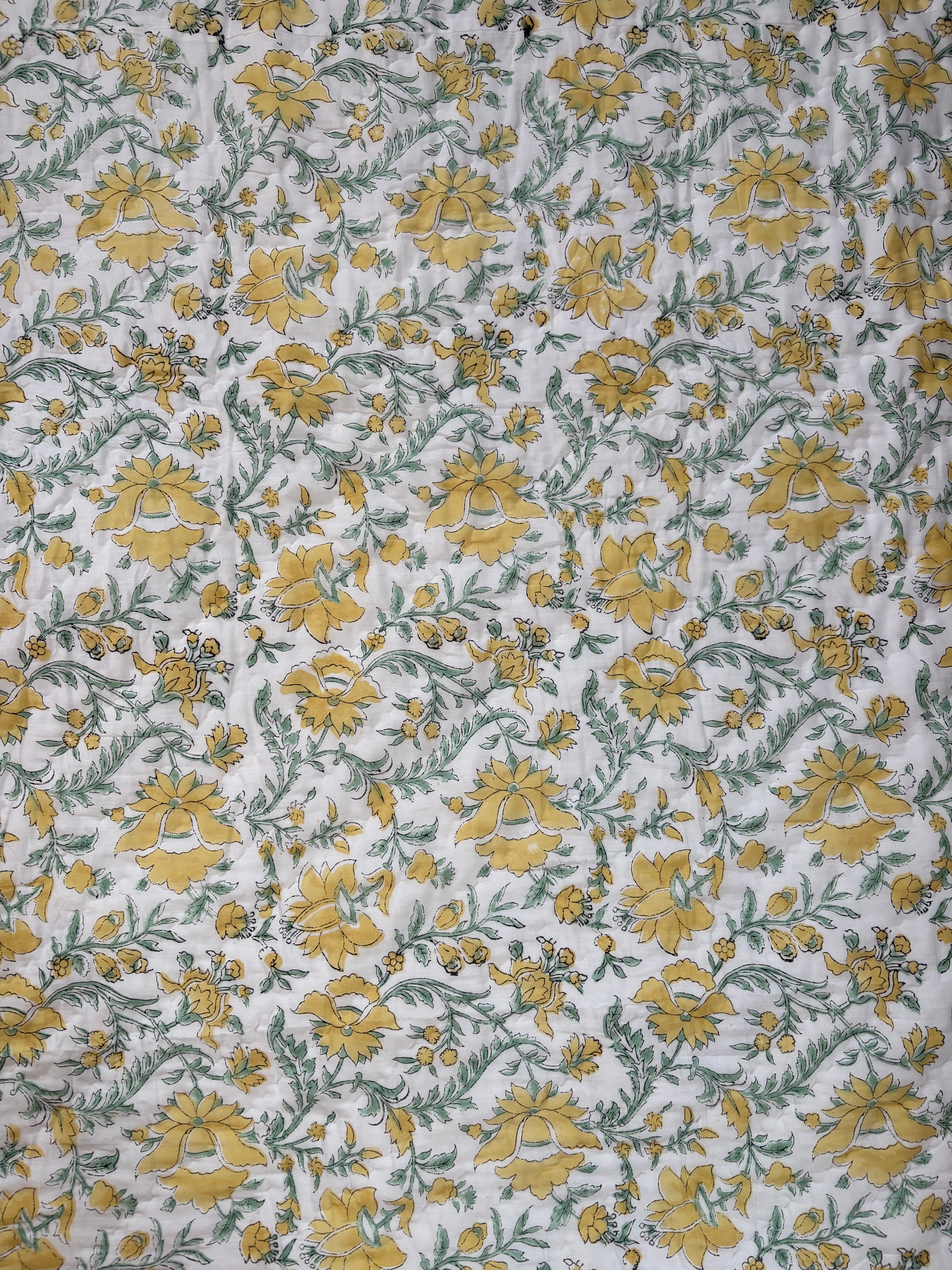 Jaipuri Quilt - Queen Size
