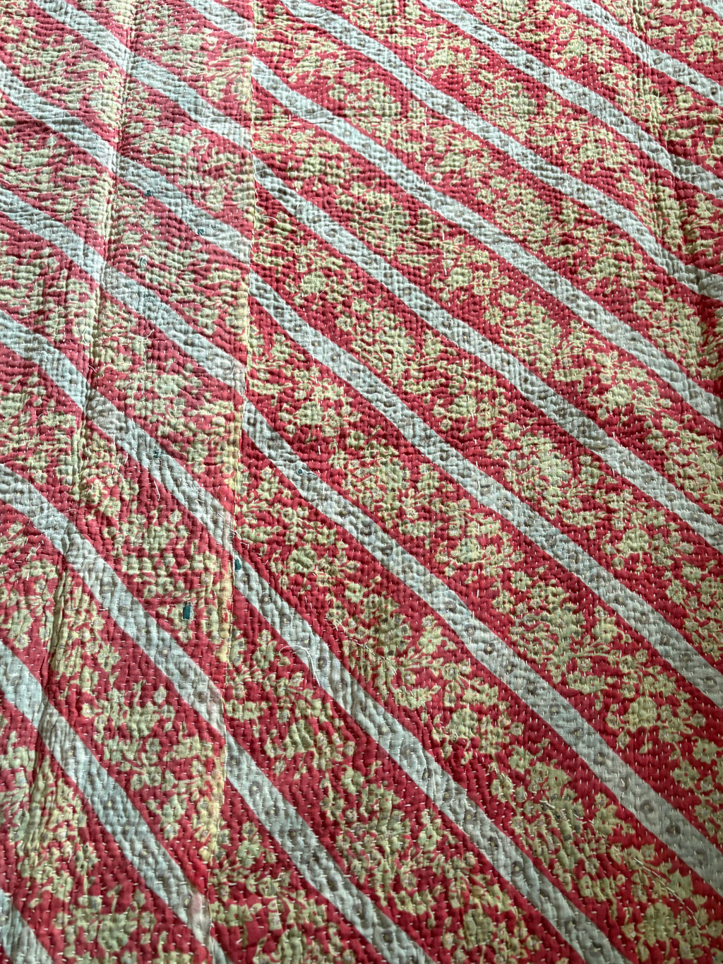 Vintage Kantha Throw