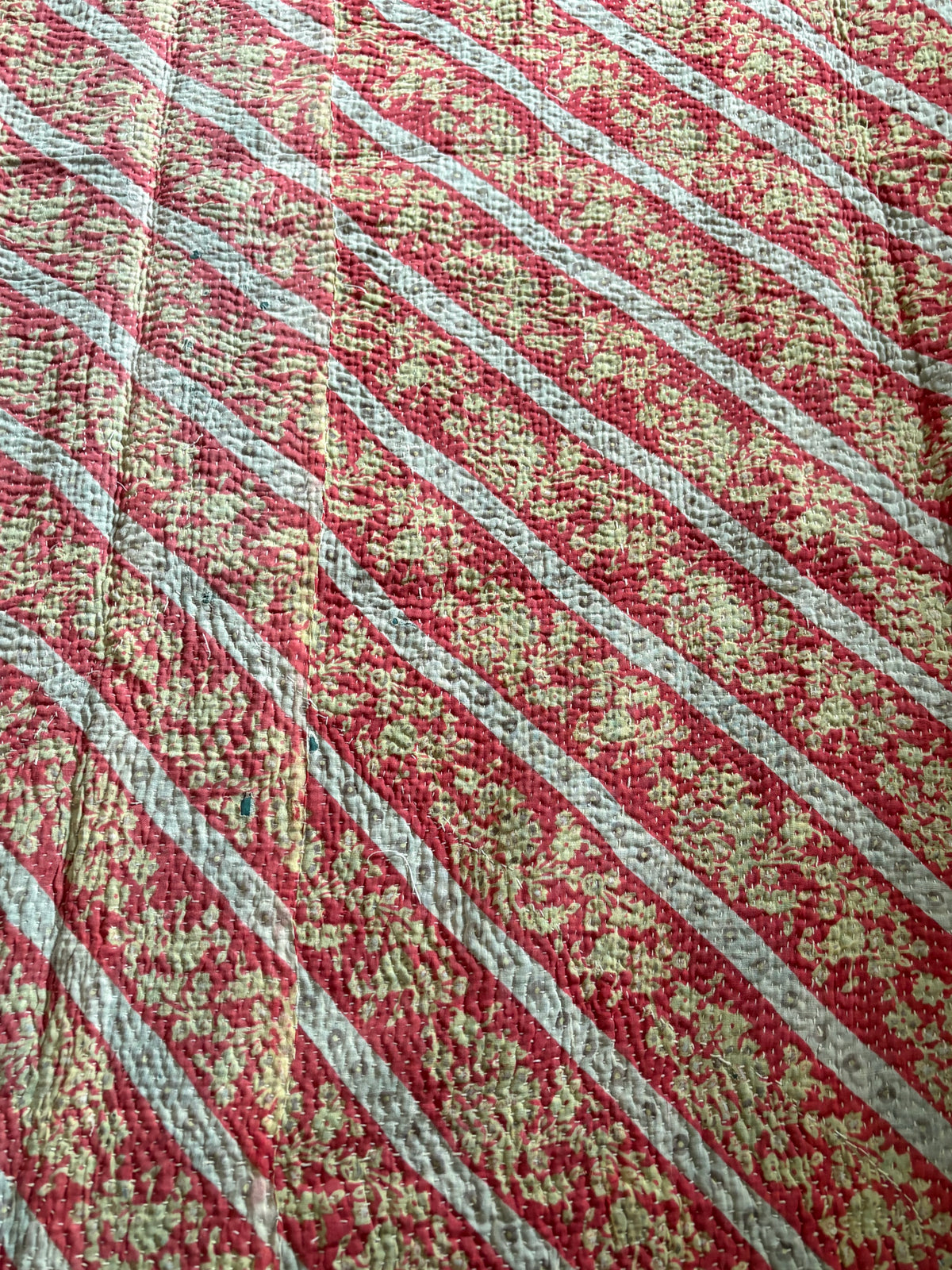 Vintage Kantha Throw