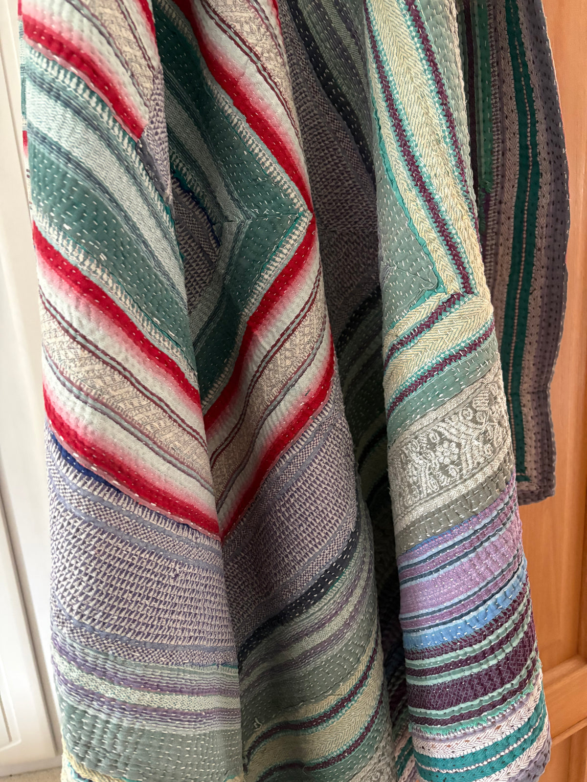 Vintage Kantha Throw