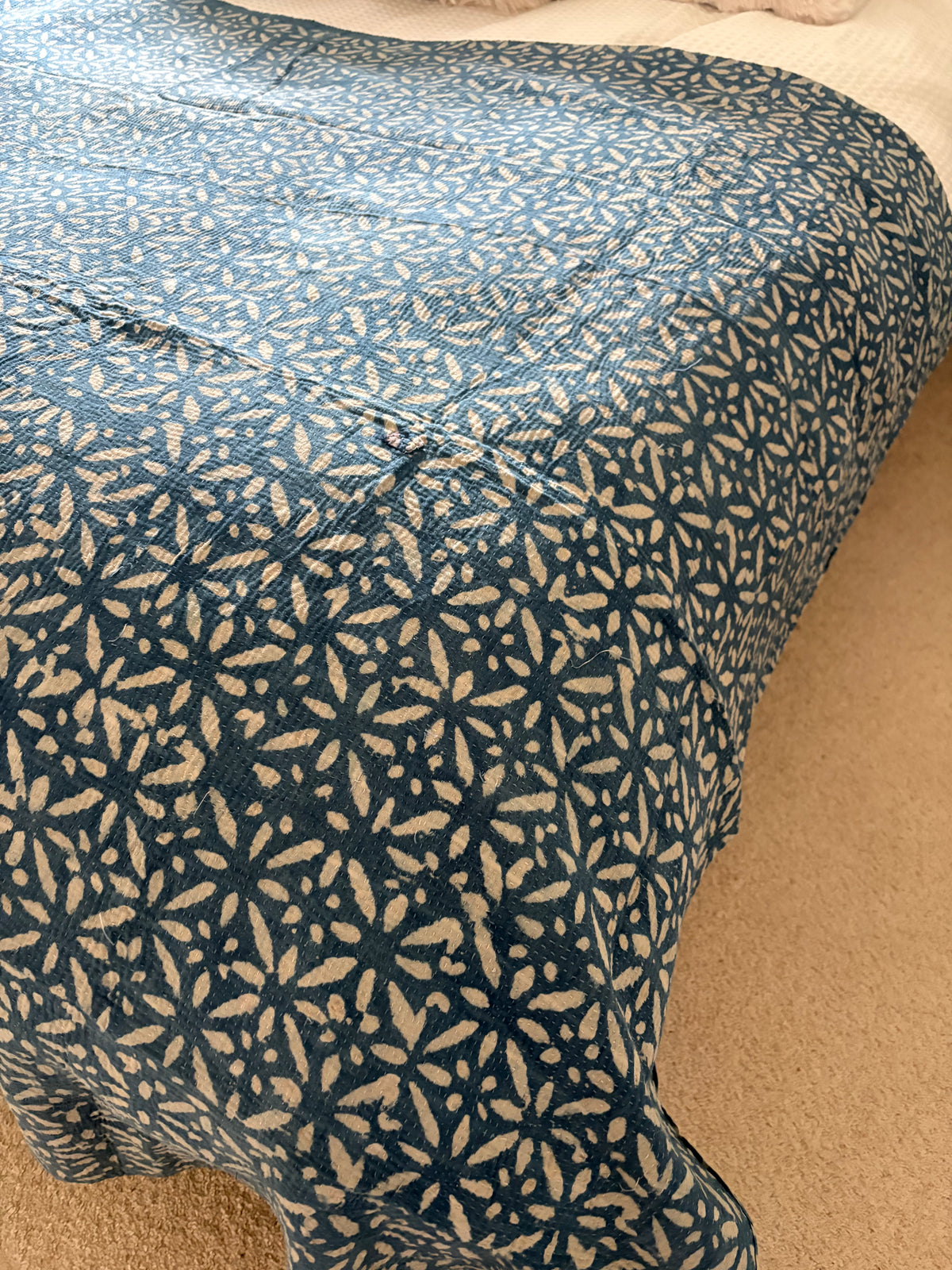 Vintage Kantha Throw