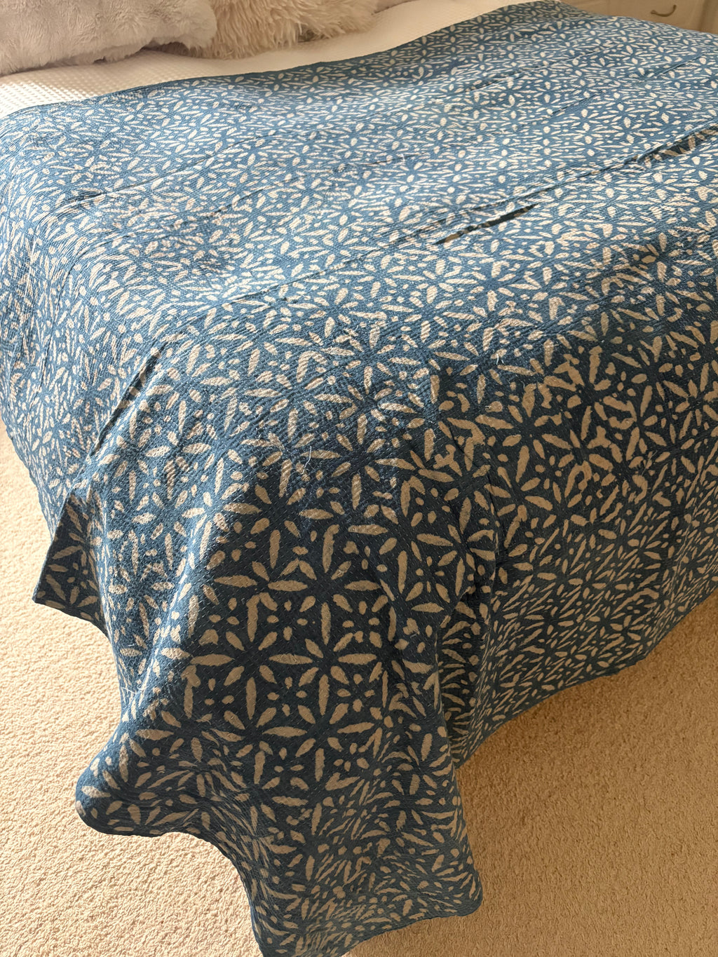 Vintage Kantha Throw