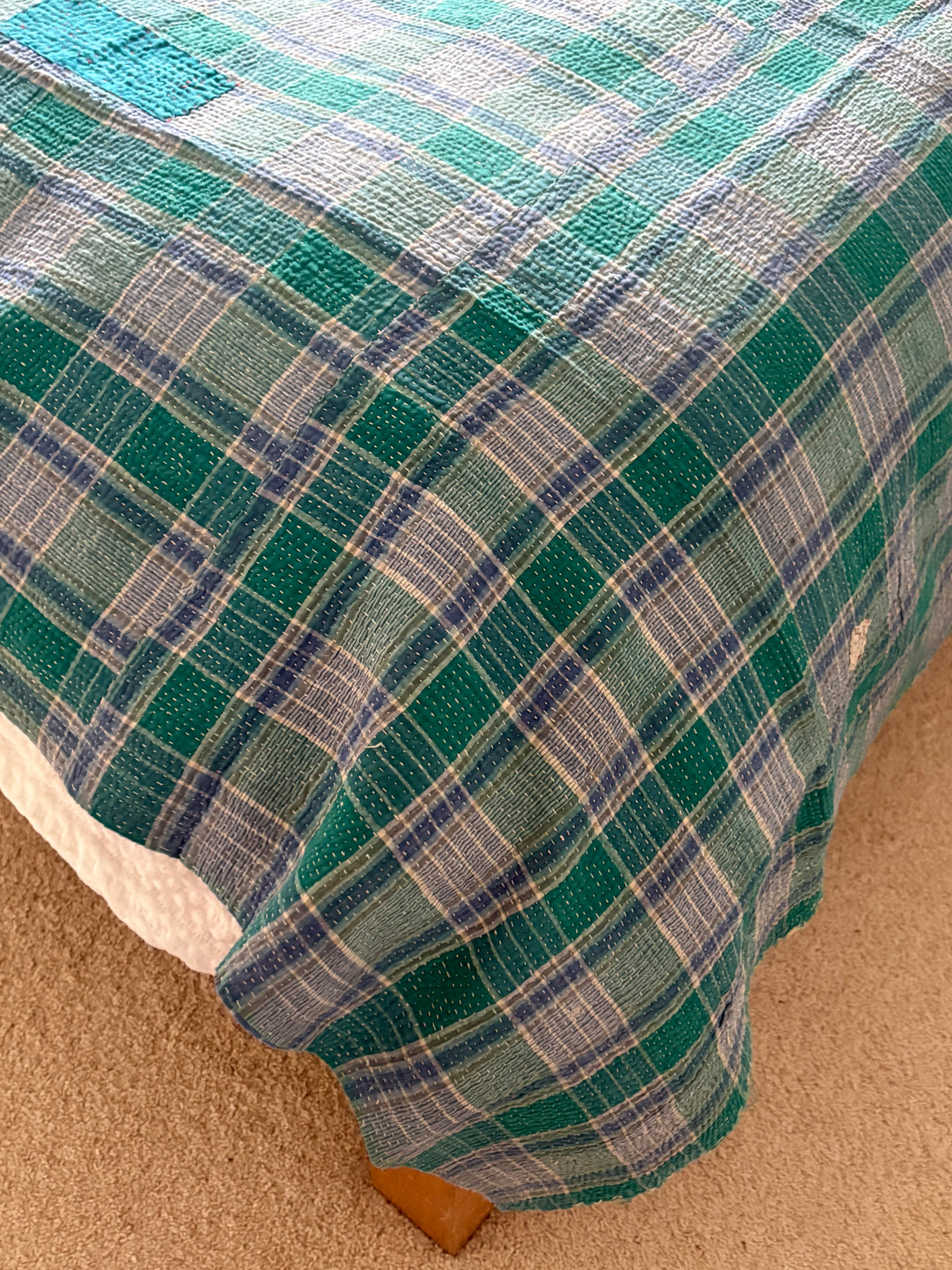 Vintage Kantha Throw