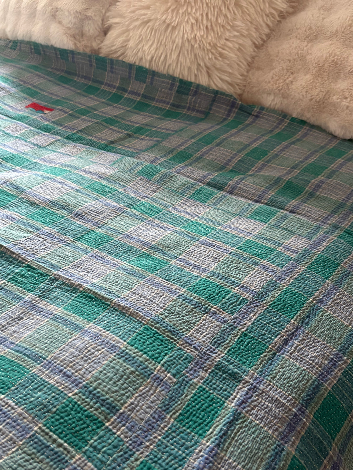 Vintage Kantha Throw