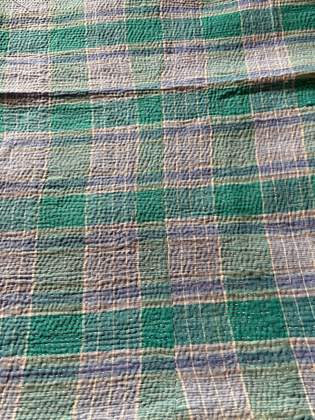 Vintage Kantha Throw