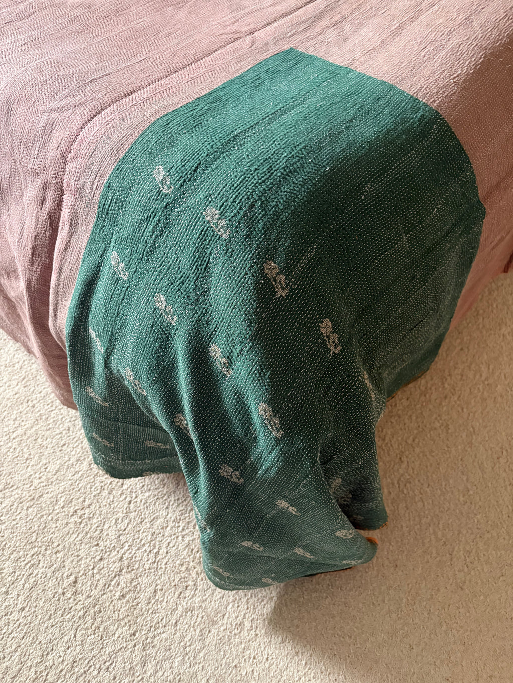 Vintage Kantha Throw