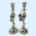 Hand Painted Candle Stick Holders