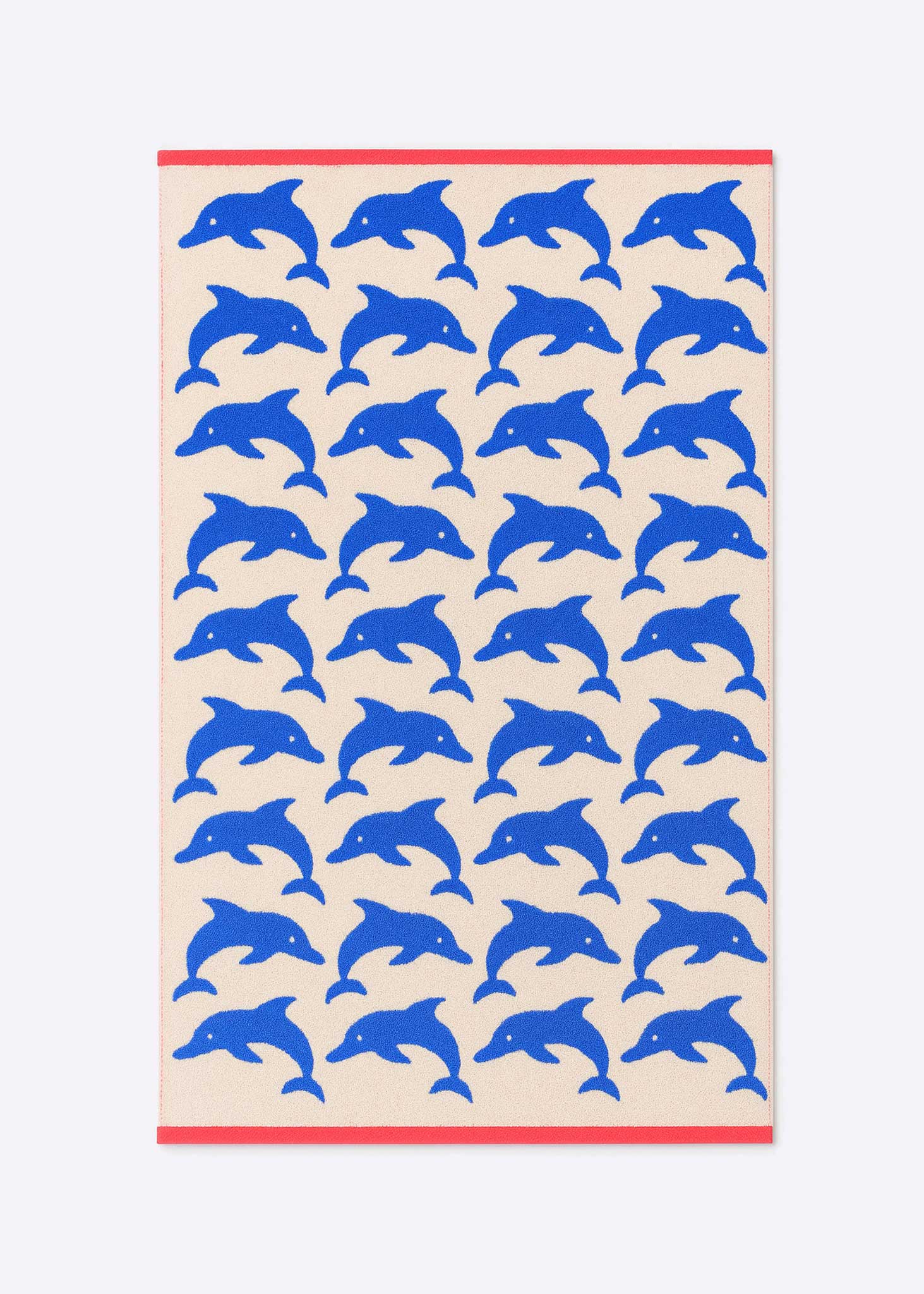 Jumping Dolphins Organic Cotton Towels: Bath Towel