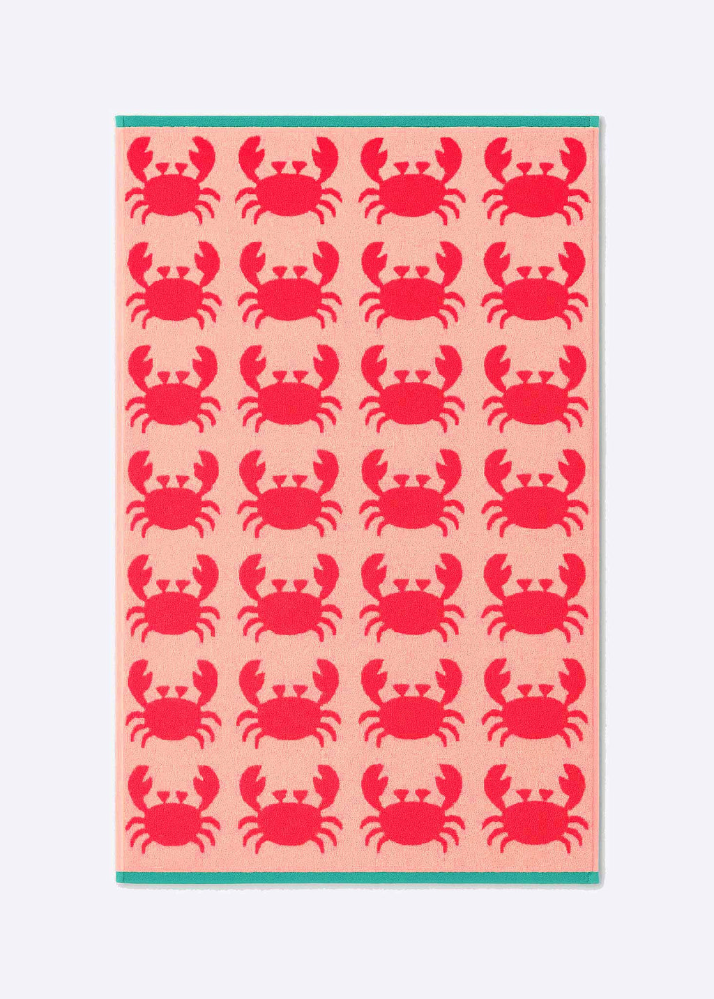Crabs Organic Cotton Towels: Bath/beach towel