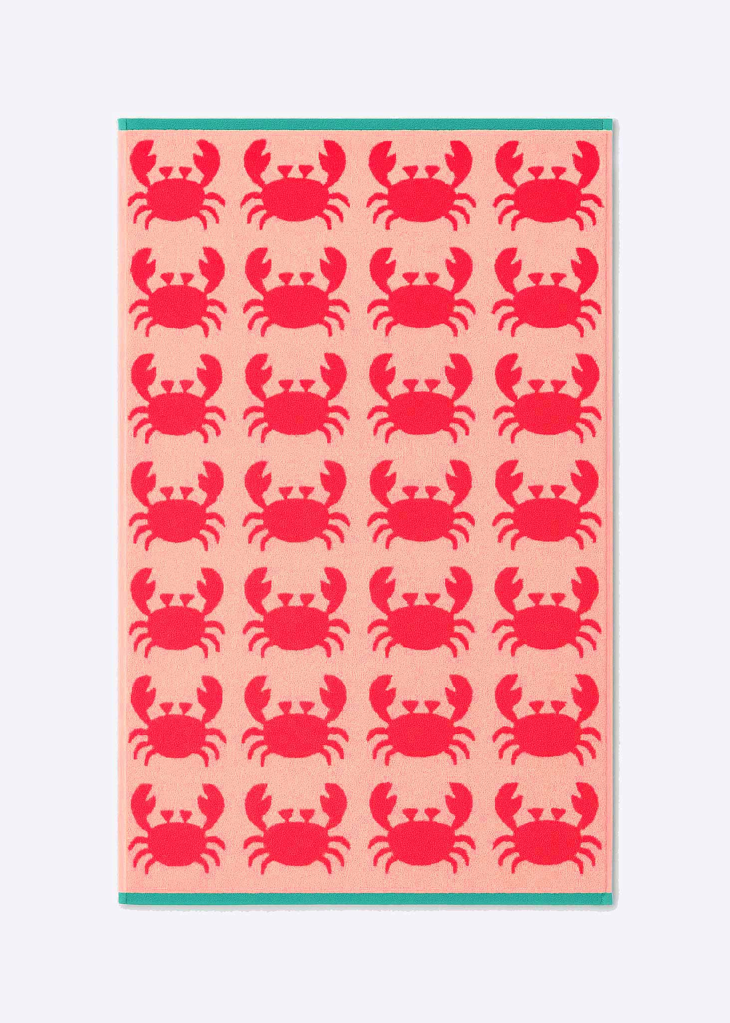 Crabs Organic Cotton Towels: Bath/beach towel